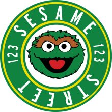 Sesame Street Logo with the Number 123