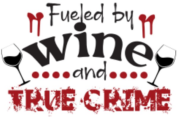 Fueled by Wine and True Crime: A Graphic Design