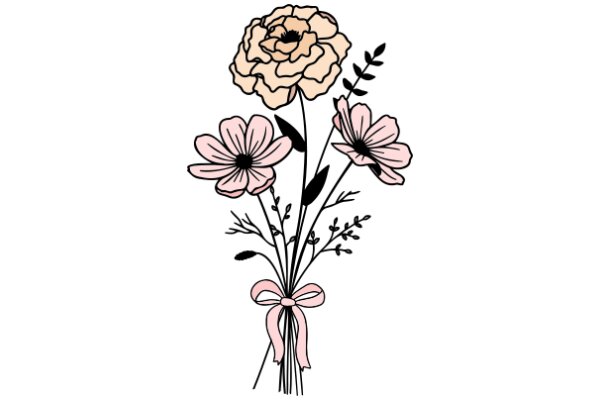 A Bouquet of Flower Illustrations