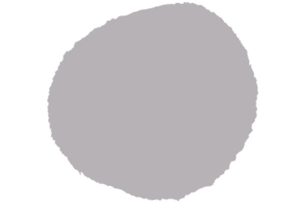 A Solid Gray Circle