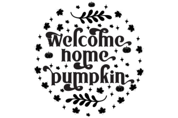 Welcome Home Pumpkin: A Festive Greeting