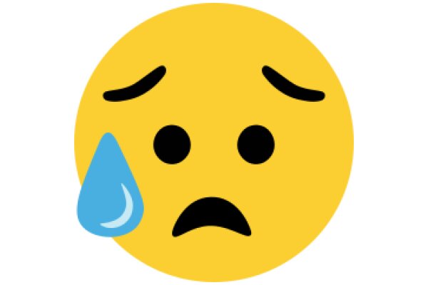 Emotional Expression of an AI: A Sad Emoji with a Tear Drop