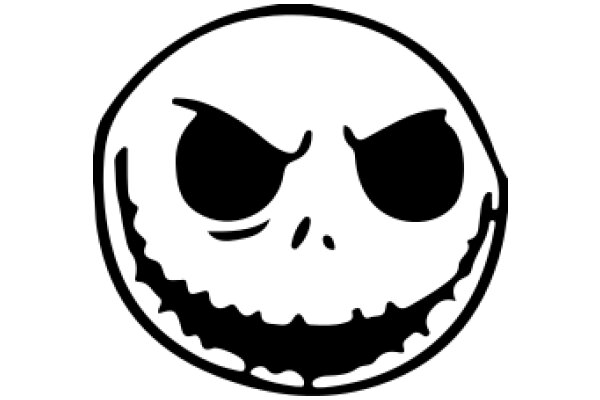 A Icon of a Smiling Skull with Angry Eyes