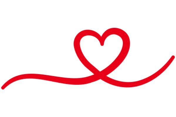 A Red Heart Logo: A Symbol of Love and Affection