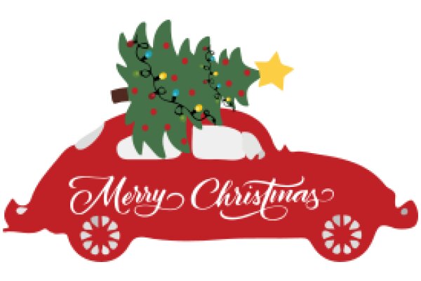 Merry Christmas: A Festive Car Decoration