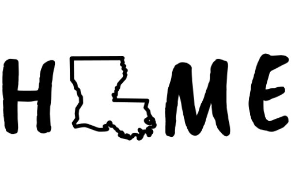 Simplistic State Logo: A Minimalist Representation of the State of Louisiana