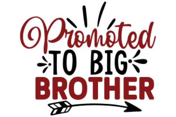 Promoted to Big Brother: A Graphic Design for a Promotional Poster