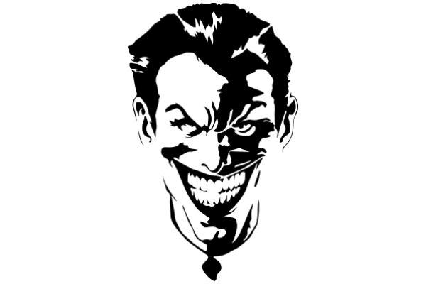 The Joker's Smile: A Portrait