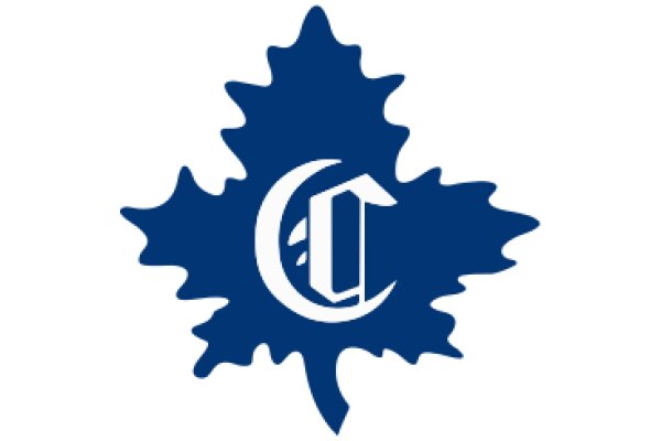 The Blue Maple Leaf Logo