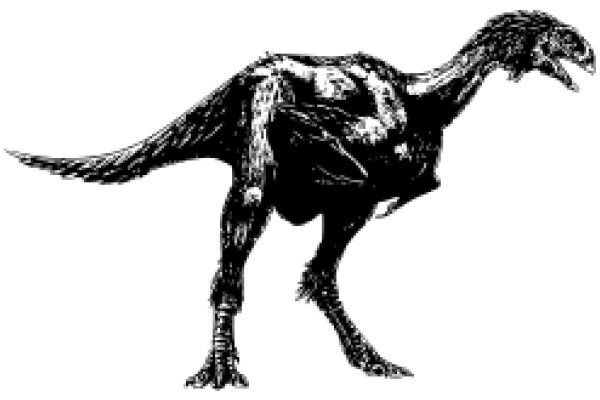 A Classic Illustration of a Velociraptor