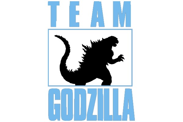 Team Godzilla: A Graphic Design Showcasing the Iconic Monster