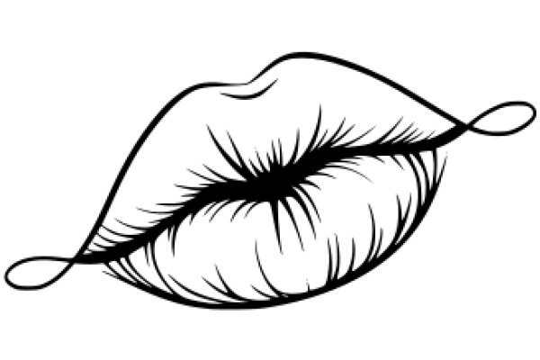 A Whimsical Illustration of a Lip