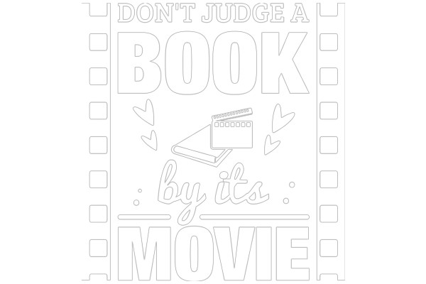 A Playful Reminder to Read: A Book by Its Movie Title