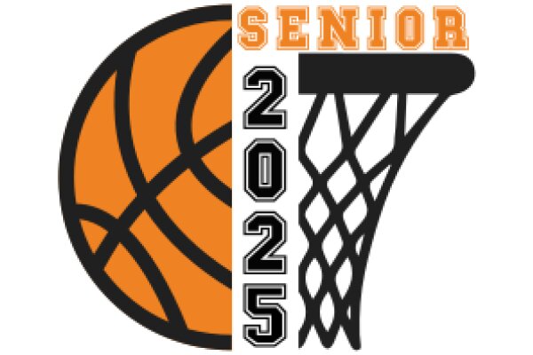 2025 Senior Year Basketball Logo