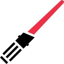 A Red Lightsaber: A Symbol of Power and Wisdom