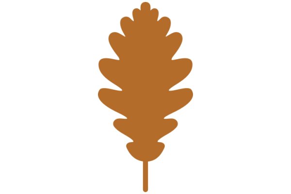 A Solid Brown Tree Icon