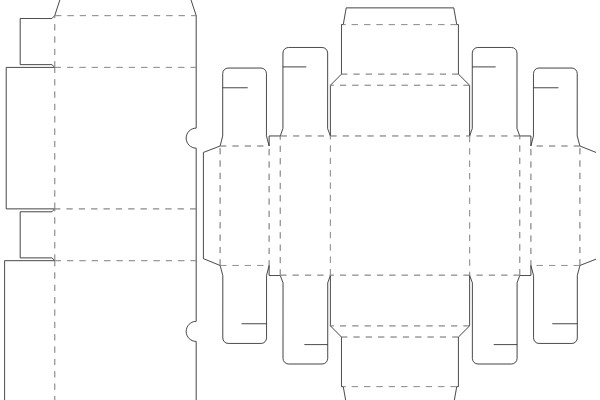 A Detailed Line Drawing of a Robot's Body