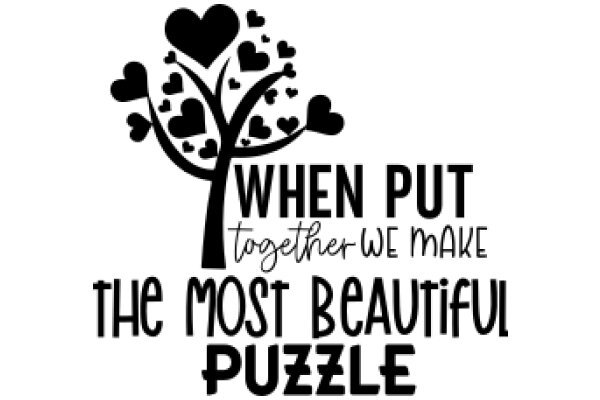 When We Put Together We Make the Most Beautiful Puzzle