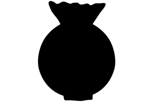 Silhouette of a Vase: A Simple yet Elegant Design