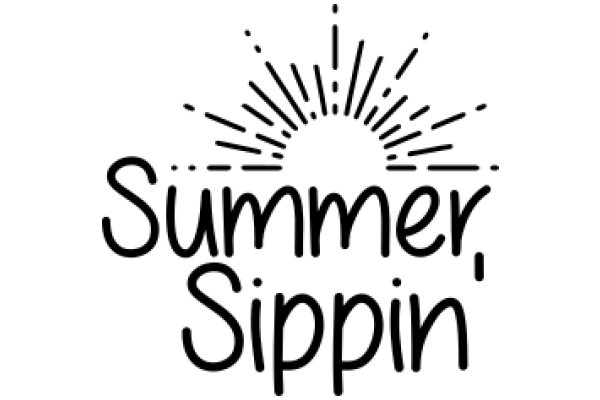 Summer Sippin' Logo: A Design for a Refreshing Beverage Brand