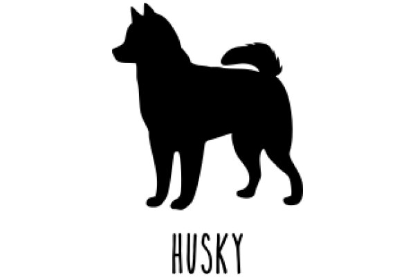 Husky Silhouette: A Symbol of Loyalty and Companionship