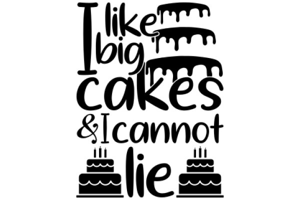 A Playful Take on a Classic Cake Quote