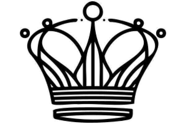 A Stylized Crown with a Simple Design