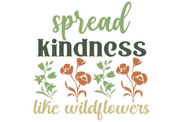 Spread Kindness: Like Wildflowers