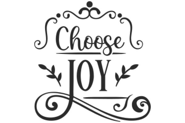 Choose Joy: A Symbol of Positivity and Happiness