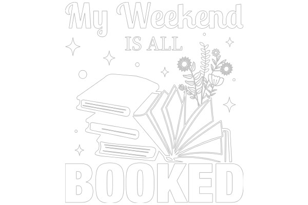 My Weekend Is All About Books and Flowers