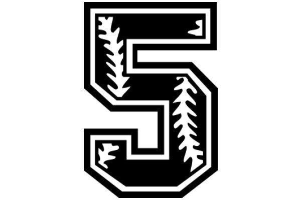 Stylized Baseball Logo with Tree Design