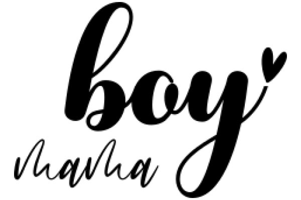 Stylish Logo for a Boy's Name