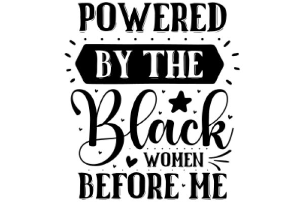 Empowerment Quote: Powered by the Black Women Before Me