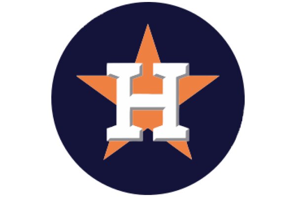 Stylized Logo of the Houston Astros Baseball Team