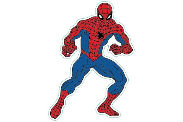 Spider-Man Sticker: A Vibrant Portrayal of the Iconic Superhero