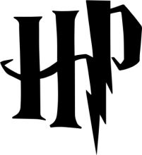 Stylized Logo of the Letter 'H' with a Lightning Bolt Design