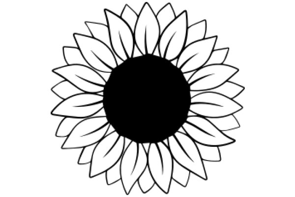 Stylized Sunflower