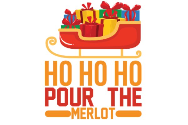 Ho Ho Ho Pour the Merlot: A Festive Wine Advertisement