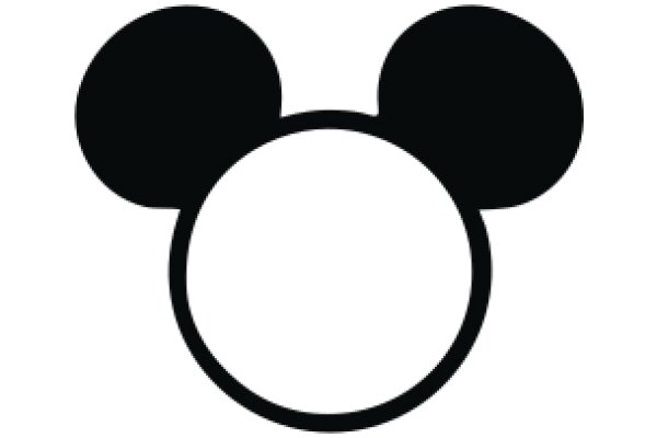 Simplistic Mickey Mouse Logo