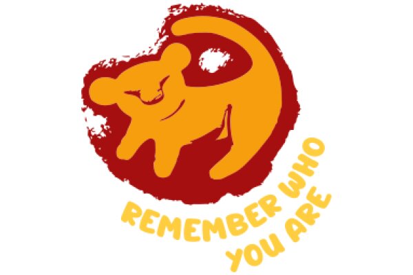 Remember You Are a Lion: A Symbolic Encouragement Poster