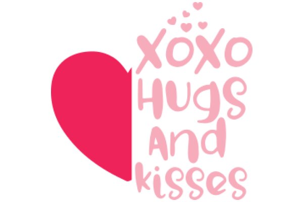 XOXO Hugs and Kisses: A Graphic Design for Valentine's Day