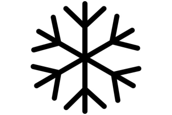 Simplistic Snowflake Icon