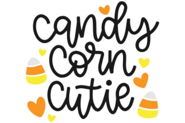 Candy Corn Cute: A Playful and Delightful Graphic Design