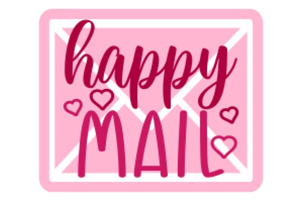 Celebrating the Joy of Mail with a Pink and White Design