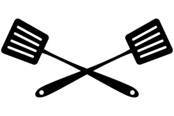 A Simple Icon of a Spatula and a Pan