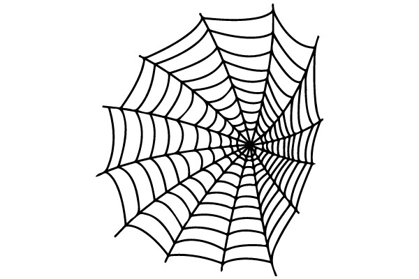 The Art of Spider Webs: A Illustration