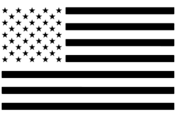 United States Flag with Stripes