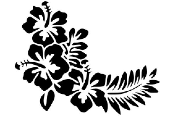 Stylized Flower Design in