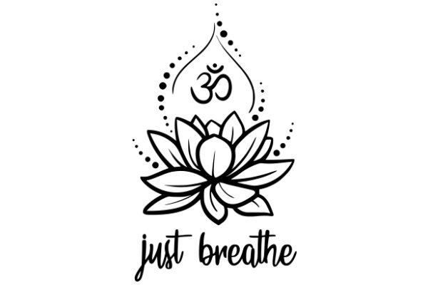 Just Breathe: A Meditative Symbol of Peace and Serenity