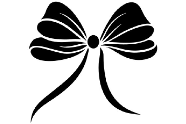 Stylized Butterfly Logo in